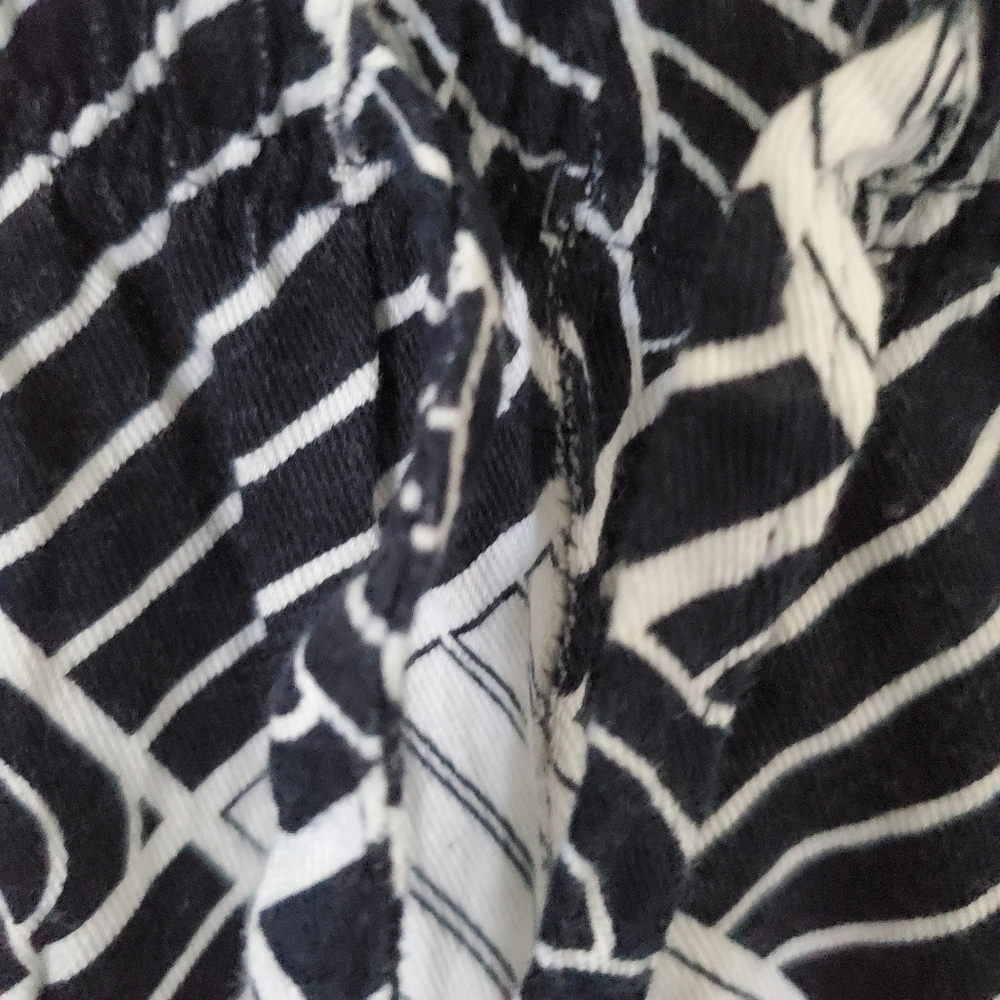 Navy Blue and White Pajamas Medium - Picture 5 of 17